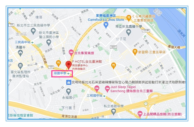 F Hotel台北蘆洲館｜徐匯中學捷運站走路3分鐘可達