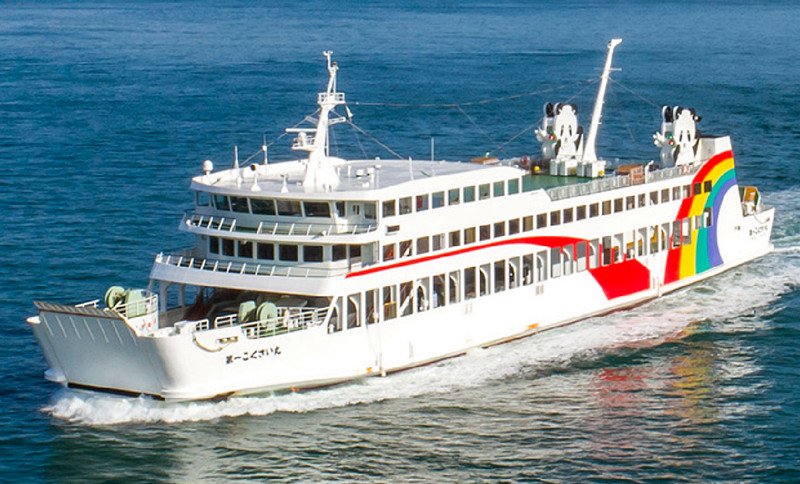 日本四國|搭夢幻渡輪帶你暢遊瀨戶內海與小豆島,還有世界最窄海峽 小豆島渡輪