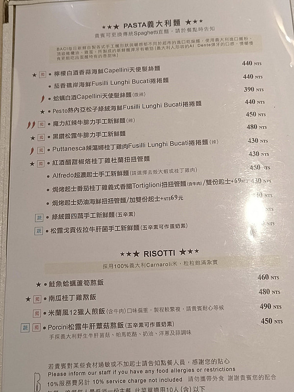 Bacitali小義大利