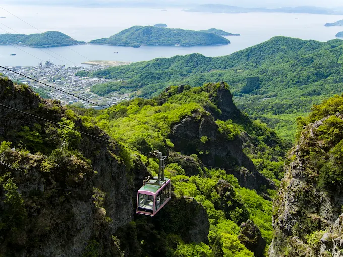 寒霞溪纜車|小豆島必訪紅葉秘境,觀景台,美景美食一次滿足 寒霞溪纜車